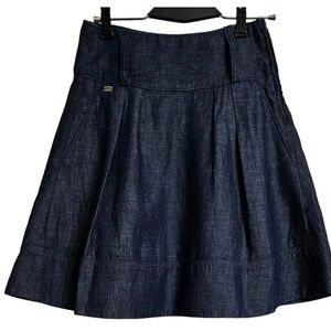 Miss Sixty Dark Blue A-Line Skirt
